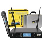 Ficha técnica e caractérísticas do produto Sistema Sem Fio SKP UHF 295 110V