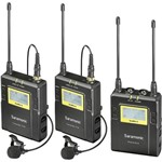 Ficha técnica e caractérísticas do produto Sistema 2x Microfone de Lapela Omni Wireless Saramonic UwMic9 para Montagem em Câmera (514 a 596MHz)