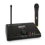 Ficha técnica e caractérísticas do produto Skp Microfone Mini-i Base + 1 Microfone Mao Uhf S/ Fio - Skp - Skp Microfones - Someco