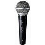 Leson - Microfone com Fio de Mão Sm58 Plus Ch