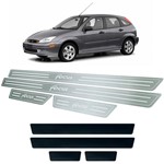 Ficha técnica e caractérísticas do produto Soleira de Porta Vinil Ford Focus 1998 a 2008 Aço Inox - Three Parts