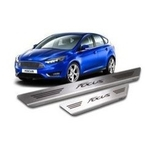 Ficha técnica e caractérísticas do produto Soleira Em Aço Inox Mult Ford Focus Hatch / Sedan 14/19