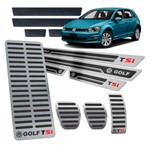 Ficha técnica e caractérísticas do produto Soleira Pedaleira Descanso SI Manual Preto Golf Tsi 2014/19 - Jr