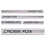 Ficha técnica e caractérísticas do produto Soleira Porta Resinada com Black Over Adesivo Vw Cross Fox