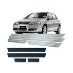 Ficha técnica e caractérísticas do produto Soleira + Vinil Chevrolet Astra 1998 Até 2012