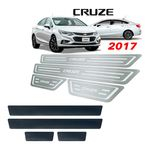 Ficha técnica e caractérísticas do produto Soleira + Vinil Chevrolet Cruze 2017 Até 2019