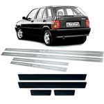 Ficha técnica e caractérísticas do produto Soleira + Vinil Fiat Tipo 1993 1994 1995 1996 1997 Aço Inox - Three Parts