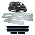 Ficha técnica e caractérísticas do produto Soleira + Vinil Ford Ecosport 13 14 15 16 17 18 19 Aço Inox - Three Parts