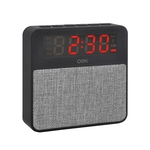 Ficha técnica e caractérísticas do produto Som Clock Speaker Wake Cs100 Preto Com Cinza