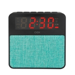 Ficha técnica e caractérísticas do produto Som Clock Speaker Wake CS100 Preto com verde