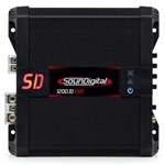 Ficha técnica e caractérísticas do produto Soundigital Sd1200.1d / Sd 1200.1d Evo2 Black 1200w - 1 Ohm