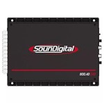 Ficha técnica e caractérísticas do produto Soundigital - SD800.4D