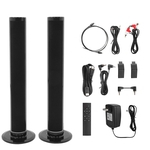 Ficha técnica e caractérísticas do produto Speaker Bluetooth Stereo Home Theater Surround Sound Bar SoundBox 100-240V US