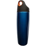Ficha técnica e caractérísticas do produto Squeeze Azul em Aço com Válvula de Segurança 900ml