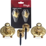 Ficha técnica e caractérísticas do produto Strap Lock Stagg Ssl1 Gd - Gold