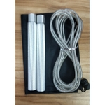 Ficha técnica e caractérísticas do produto Student steel wire, aluminum alloy jump rope for exercise, length 300 cm for competition with case