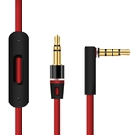 Ficha técnica e caractérísticas do produto SUM Substituição de áudio Fones de ouvido Mic Cable 3,5 milímetros Aux Cord Jack para batidas