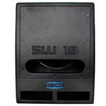 Ficha técnica e caractérísticas do produto Subwoofer Ativo 1000W Sw 18 Preto - Soundbox