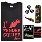 Ficha técnica e caractérísticas do produto Super Kit Fender Squier Tamanho G