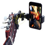Ficha técnica e caractérísticas do produto Suporte de Celular Guitar Selfie MP Strings PGS300 Violão Guitarra Ukulele