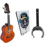 Suporte de Parede Instrumento de Corda Violão Guitarra Baixo Ag Design Music Bear - Ask