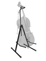 Ficha técnica e caractérísticas do produto Suporte P/cello,violoncelo Dobrável,c/trava e Apoio de Arco - Aj Som Acessórios Musicais