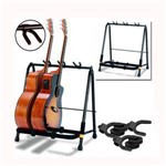 Ficha técnica e caractérísticas do produto Suporte Rack para 3 Guitarra Violão Baixo Hercules GS523B Cod. 8273