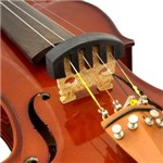 Ficha técnica e caractérísticas do produto Surdina Violino 4/4 Modelo Garfo Borracha Torelli TS020