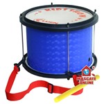 Ficha técnica e caractérísticas do produto Surdo Infantil Pvc Azul Luen Kids Instrumento Musical Percussão Samba 29473az