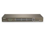 Ficha técnica e caractérísticas do produto Switch Tenda 24 Portas FAST ETHERNET com 2 Portas Gigabit +2SFP - TEF1026F