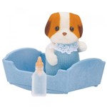 Ficha técnica e caractérísticas do produto Sylvanian Families - Bebê Cachorro Azul - Epoch
