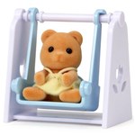 Ficha técnica e caractérísticas do produto Sylvanian Families - Bebê Urso com Balança - Epoch