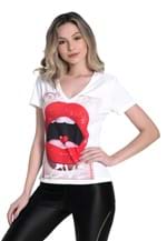 Ficha técnica e caractérísticas do produto T-Shirt Osmoze Dose 005 10131 Un Branca - Branco - Feminino - Dafiti