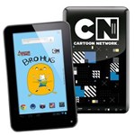 Ficha técnica e caractérísticas do produto Tablet Multilaser Cartoon Network com Tela 7”, 4GB, Câmera, Wi-Fi, Leitor de Cartão e Android 4.1 - Preto