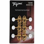 Ficha técnica e caractérísticas do produto Tagima Tarraxa Blindada para Violão Nylon Dourada TMH 831-GD