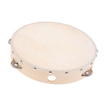 Ficha técnica e caractérísticas do produto Tambourine Hand Drum Orff Percussion Toys For Children Gift