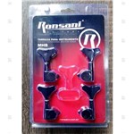 Ficha técnica e caractérísticas do produto Tarraxa Preta P/ Baixo 5 Cordas 3L+2R Ronsani MHB20P Deluxe - Ronsani