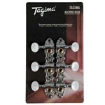 Ficha técnica e caractérísticas do produto Tarraxa Tagima Blindada Cromada para Violão Nylon Tmh 831 Cr