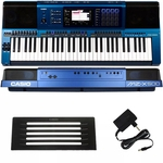 Ficha técnica e caractérísticas do produto Teclado Casio Mzx500 Arranjador Musical 5/8 Azul Com Fonte