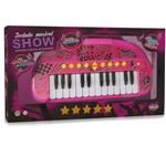 Ficha técnica e caractérísticas do produto Teclado Eletrônico Musical Infantil Show Toyng
