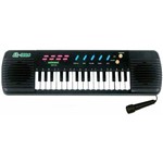 Ficha técnica e caractérísticas do produto Teclado Infantil Piano Brinquedo Musical com Karaoke e Microfone para Crianças