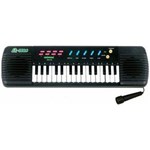 Ficha técnica e caractérísticas do produto Teclado Infantil Piano Brinquedo Musical com Karaokê e Microfone para Crianças