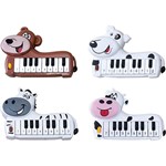 Ficha técnica e caractérísticas do produto Teclado Infantil Piano Musical Animal Sort.18cm Unidade - Art Brink