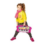 Ficha técnica e caractérísticas do produto Teclado Musical com Mp3 Player - Barbie - Teclado Fabuloso - Fun