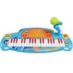 Ficha técnica e caractérísticas do produto Teclado Musical Yellow Toy Story 1170 - Azul e Laranja