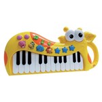 Ficha técnica e caractérísticas do produto Teclado Piano Girafa Brinquedo Musical Infantil - Guta Guti