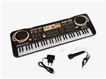 Ficha técnica e caractérísticas do produto Teclado Piano Infantil Bandstand 61 Teclas Microfone