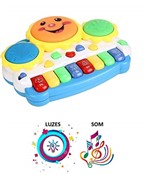 Ficha técnica e caractérísticas do produto Teclado Piano , Musical Bebê Brinquedo Infantil Divertido