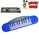 Ficha técnica e caractérísticas do produto Teclado Piano Musical Infantil a Pilha Mickey