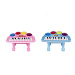 Ficha técnica e caractérísticas do produto Teclado Piano Musical Infantil Baby Colors com Apoio + Luz Diversão - Loja Catarinense